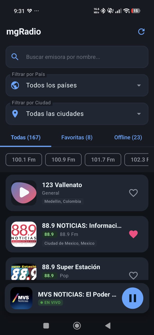 Catálogo de Emisoras