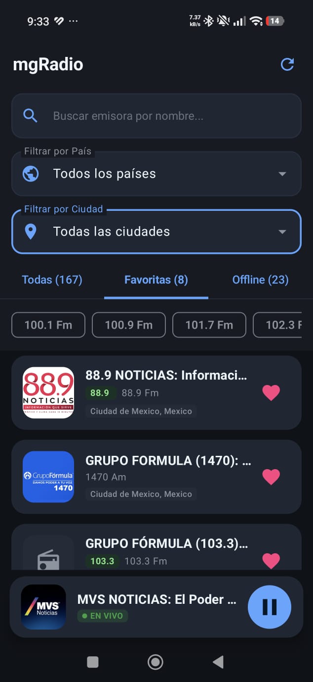 Emisoras Favoritas